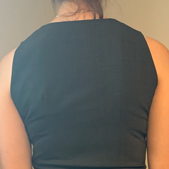 Long Classy Grey Dress - Picture 6 of 6